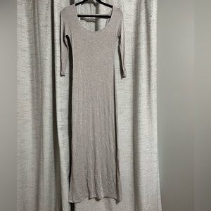 Kenar 3/4 Sleeve Jersey Knit Maxi Dress